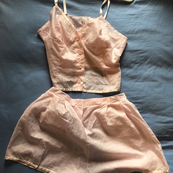 Source Unknown Other - pink vintage pajama set